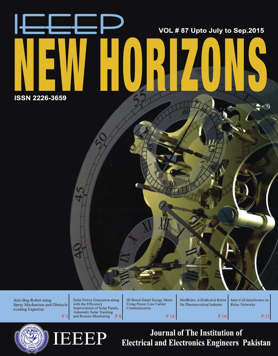 					View Vol. 87:  IEEEP New Horizons Journal upto July - Sep 2015
				